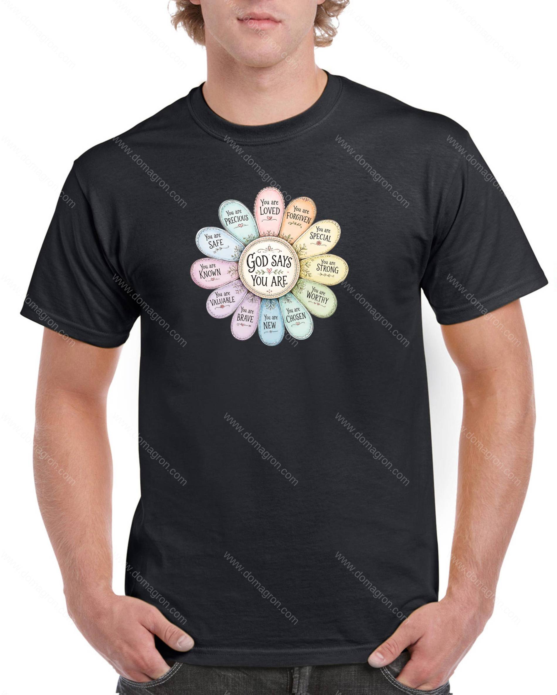 God Says Shirt I-1606