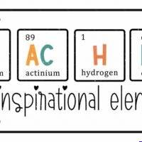 Teacher The Inspirational Element License Plate F-1614