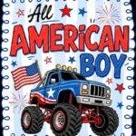 All American Boy Metal Photo U-1616