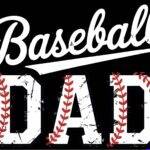 Baseball Dad Metal Photo F-1600