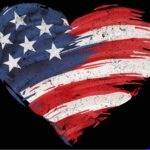 Heart Flag Metal Photo U-1611