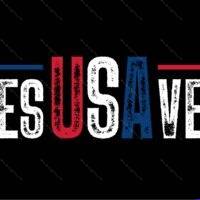 Jesus Saves USA Inspirational Patriotic Metal Photo I-1613