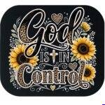 God Is In Control Mouse Pad I-1620