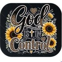 God Is In Control Mouse Pad I-1620