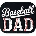 Baseball Dad Mouse Pad F-1600