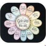 God Says Mouse Pad I-1606