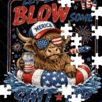 Let's Blow Some Independence Day Jigsaw Puzzle U-1607