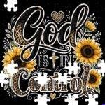 God Is In Control Jigsaw Puzzle I-1620