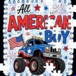 All American Boy Jigsaw Puzzle U-1616