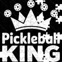 Pickleball King Jigsaw Puzzle F-1598