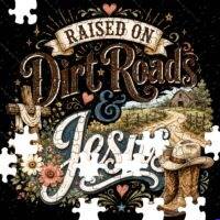 Raised On Dirt Roads & Jesus Jigsaw Puzzle I-1615