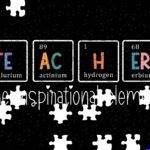Teacher The Inspirational Element  Jigsaw Puzzle F-1614