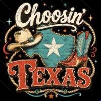 Choosin Texas Direct to Film (DTF) Heat Transfer P-1623