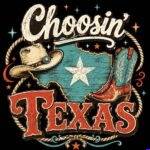 Choosin Texas Metal Photo P-1623