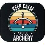 Keep Calm And Do Archery Mouse Pad F-1627