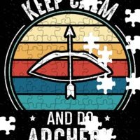 Keep Calm And Do Archery Jigsaw Puzzle F-1627