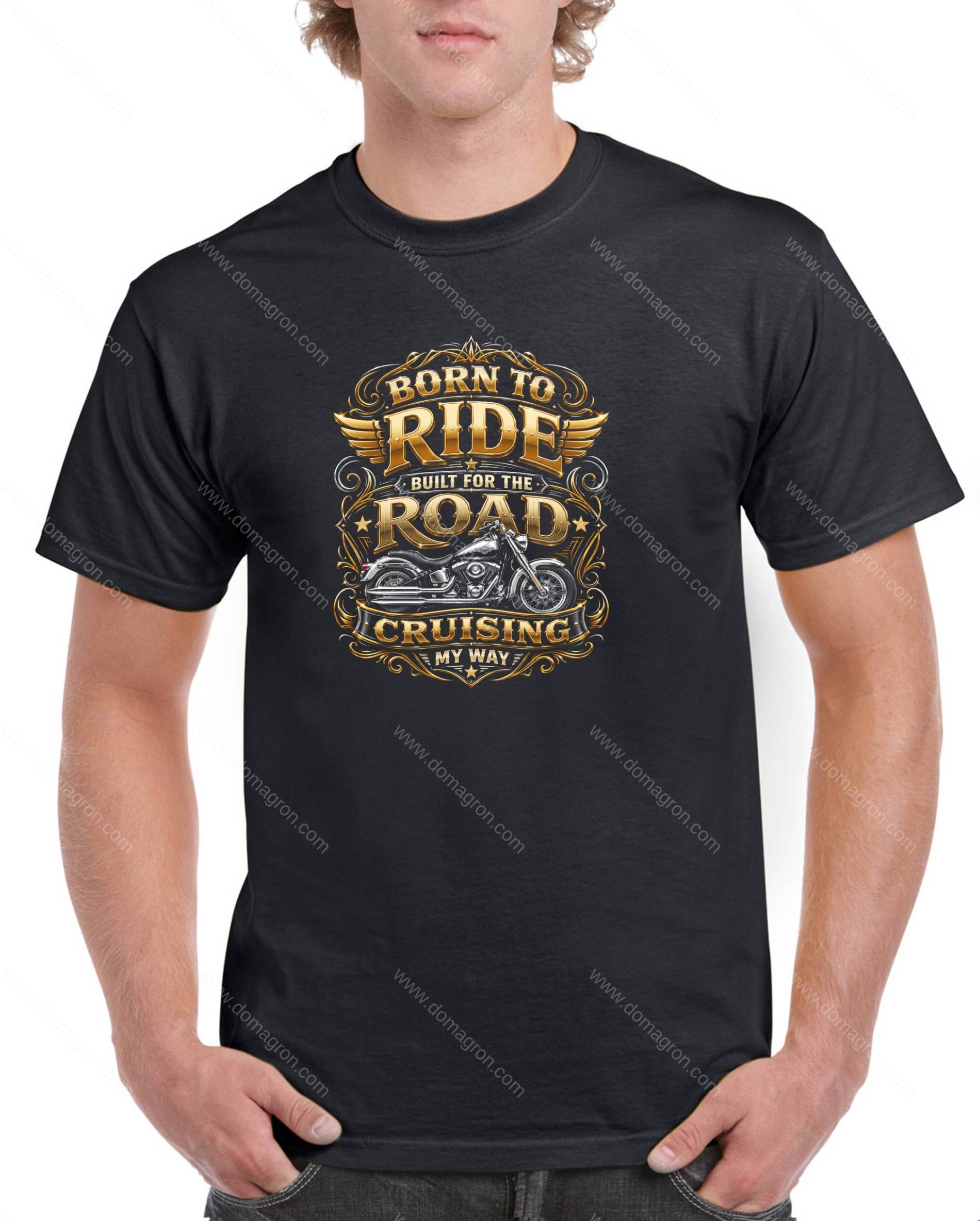 Born To Ride Shirt F-1656