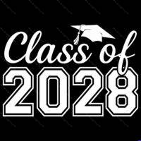 Class of 2028 Direct to Film (DTF) Heat Transfer F-1633
