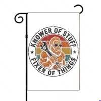 Know Of Stuff Fixer Of Things Mechanic Garden Flag F-1664