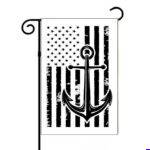 US Navy Anchor Flag Garden Flag M-1638