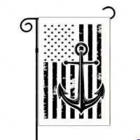 US Navy Anchor Flag Garden Flag M-1638