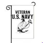US Navy Veteran Garden Flag V-1640