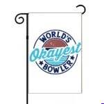 World's Okayest Bowler Garden Flag F-1654
