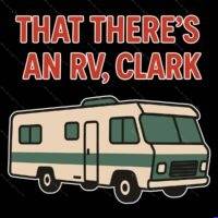 That There's An RV Clark Metal Photo H-1665