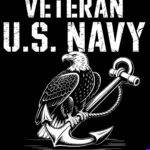 US Navy Veteran Metal Photo V-1640