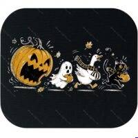 Pumpkin Eating Halloween Characters Mouse Pad F-1660