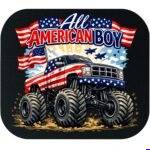 All American Boy Mouse Pad U-1644