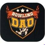 Bowling Dad Mouse Pad S-1648