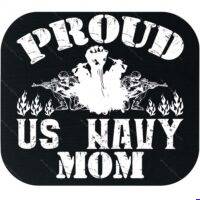 Proud US Navy Mom Mouse Pad M-1639