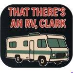That There's An RV Clark Mouse Pad H-1665