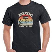 Music Is My Happy Place Shirt F-1655