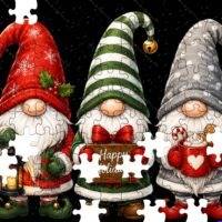 A Gnome Christmas Jigsaw Puzzle H-1641