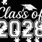 Class of 2028 Jigsaw Puzzle F-1633