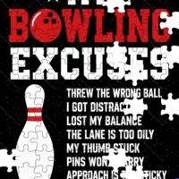 My Bowling Excuses Jigsaw Puzzle S-1652