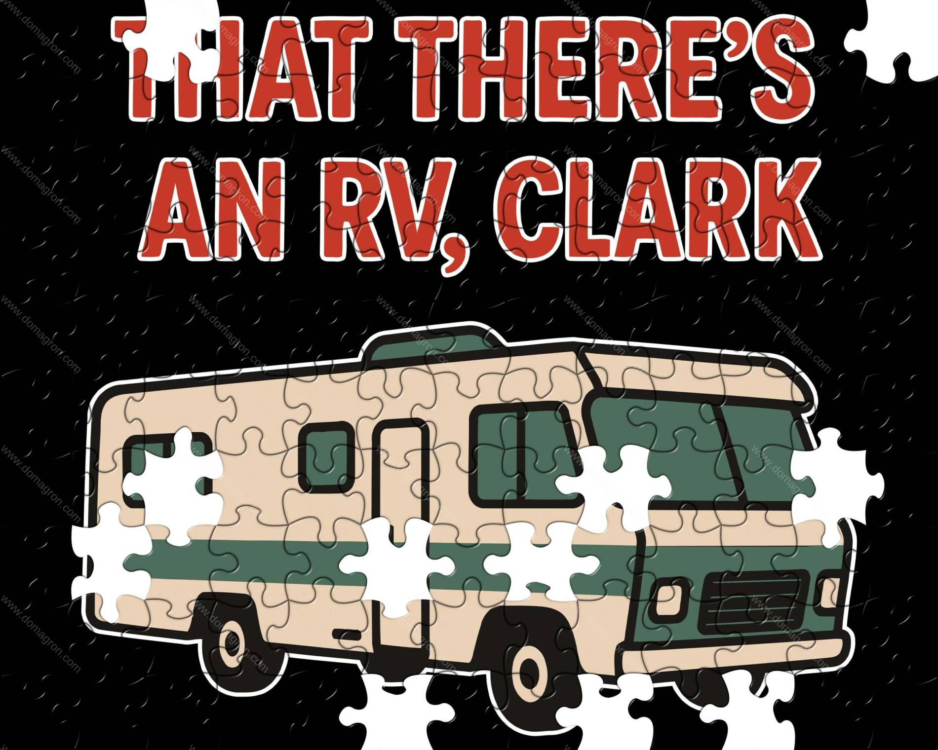 That There's An RV Clark Jigsaw Puzzle H-1665