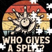 Who Give A Split Bowling Jigsaw Puzzle S-1646