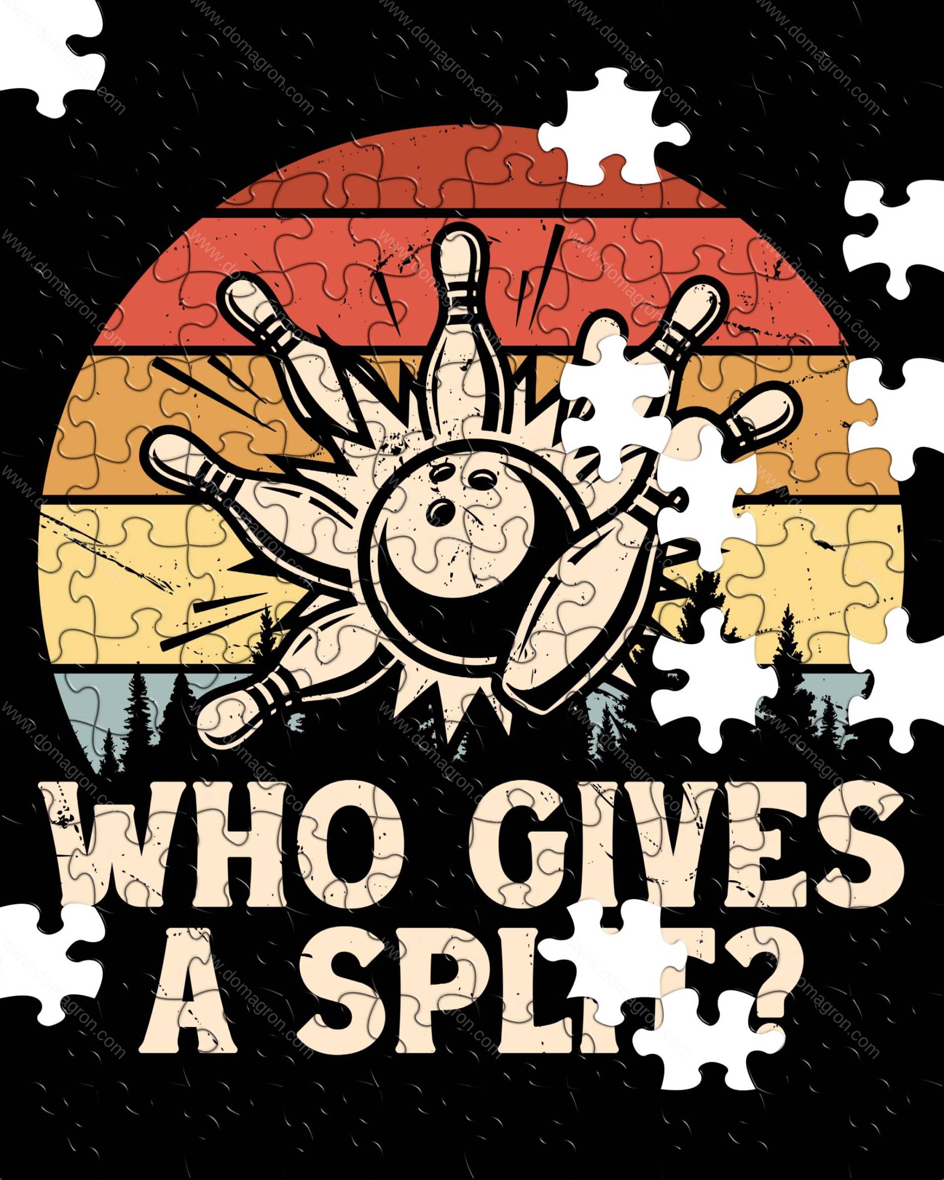 Who Give A Split Bowling Jigsaw Puzzle S-1646
