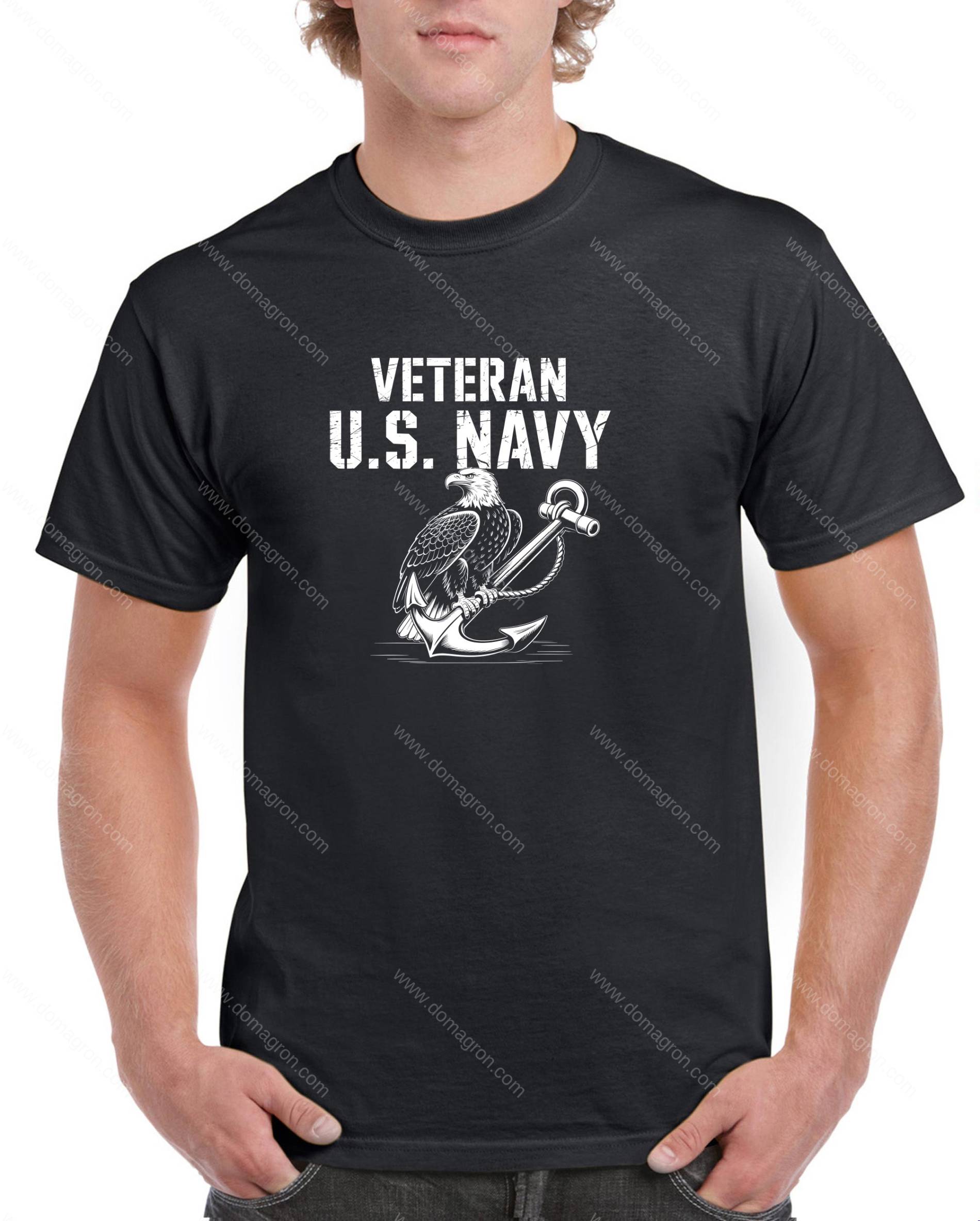 US Navy Veteran Shirt V-1640