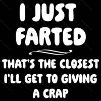 I Just Farted Direct to Film (DTF) Heat Transfer S-1667
