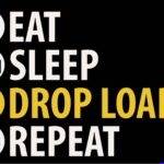 Eat Sleep Drop Loads Truck Driver Metal Photo J-1685