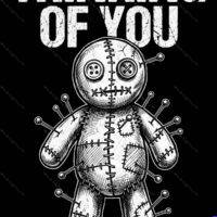 Thinking Of You Voodoo Doll Metal Photo S-1675