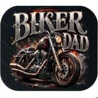 Biker Dad Mouse Pad F-1668