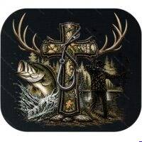 The Outdoorsman's Cross Mouse Pad O-1673