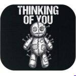 Thinking Of You Voodoo Doll Mouse Pad S-1675