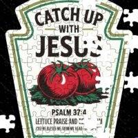 Catch Up With Jesus Jigsaw Puzzle I-1671