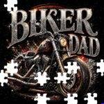 Biker Dad Jigsaw Puzzle F-1668